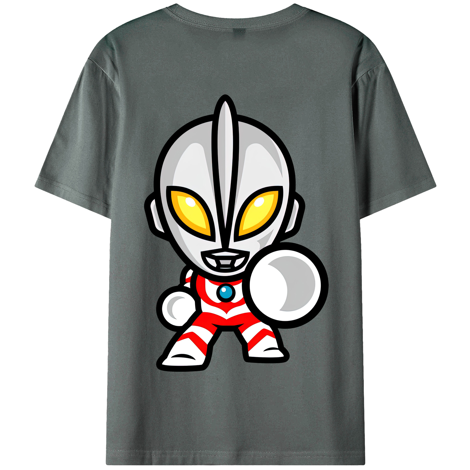 （画像用） ウルトラマン Ultraman 綿100％半袖Tシャツ（背面プリント）